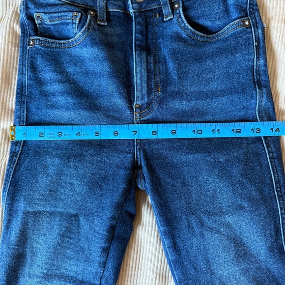Free People We the Free Raw High Rise Jegging Skinny Jeans Size 26 - Picture 12 of 14